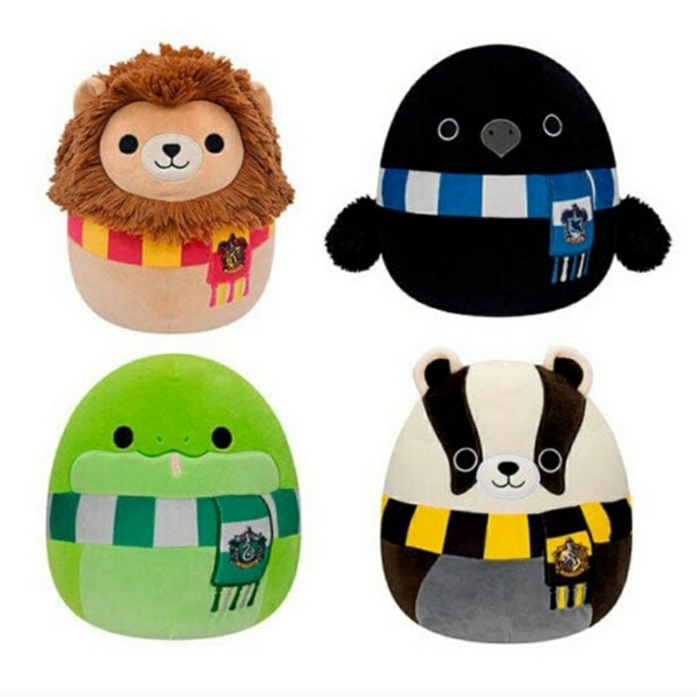 Set of 4 SQUISHMALLOWS Harry Potter NEW NWT *Free Shipping*
